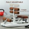 Foldable Sissy Squat Machine – Quad, Glute & Hip Thrust Station