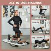Foldable Sissy Squat Machine – Quad, Glute & Hip Thrust Station