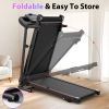 Folding Treadmill with Incline (2.5HP, 12KM/H) – Electric Home Gym Treadmill