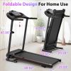 Folding Treadmill with Incline (2.5HP, 12KM/H) – Electric Home Gym Treadmill