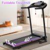 Folding Treadmill with Incline (2.5HP, 12KM/H) – Electric Home Gym Treadmill