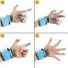 Finger Muscle Trainer – Silicone Resistance Band Hand Strengthener for Grip, Rehab & Mobility