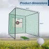 Professional 10x10x10 Golf Net Cage – Indoor/Outdoor Metal Frame Training System