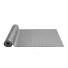 Silver Garage Floor Mat 63.7 sq ft – Anti Slide PVC Flooring Roll for Gyms, Boats & Car Trailers