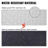 Silver Garage Floor Mat 63.7 sq ft – Anti Slide PVC Flooring Roll for Gyms, Boats & Car Trailers