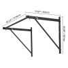 Heavy-Duty Wall Mounted 50" Pull Up Bar