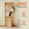 5-in-1 Wooden Swedish Ladder Wall Gym & Indoor Climbing Set (220 lbs)