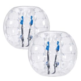 Inflatable Bumper Balls 2-Pack (4 FT) - 0.8mm PVC Zorb Balls