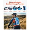 15L Insulated Hydration Backpack with 3L Water Bladder | Hiking Pack
