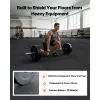 High Density EVA Foam Puzzle Mats – 24 PCS Interlocking Protective Floor Tiles with Gray Dot Texture