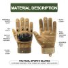JupiterGear Airsoft Tactical Gloves – Touchscreen Sports Gloves