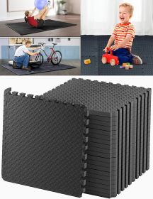 Kangler 20 Pc EVA Foam Interlocking Floor Tiles | Gym & Home