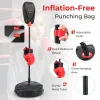 Kids Boxing Set with Punching Bag & Gloves – No Inflation Design, Fast Rebound, Adjustable for Ages 5+
