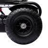 Kids Outdoor Pedal Go Kart (Black) - Adjustable Seat & Handbrake