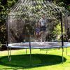 39ft Kids Trampoline Sprinkler | Outdoor Backyard Water Park Toy