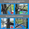 39ft Kids Trampoline Sprinkler | Outdoor Backyard Water Park Toy