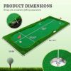 12x5 Professional Golf Practice Mat | Indoor & Outdoor Swing Turf