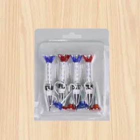 Magnetic Golf Tees & Holder Set – 4pcs Flexible, Long Lasting Tee Pack