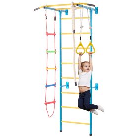5-in-1 Indoor Jungle Gym for Toddlers | Carbon Steel Swedish Ladder