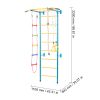 5-in-1 Indoor Jungle Gym for Toddlers | Carbon Steel Swedish Ladder