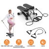 Mini Fitness Stepper for Women – 330 LBS Quiet Stepper with Bands