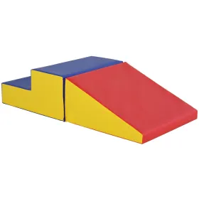 Climb & Crawl Foam Playset for Toddlers – 2 Piece Soft Learning & Motor Skills Set