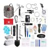 Multi-Color Emergency Survival Kit & First Aid Set for Camping