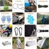 Multi-Color Emergency Survival Kit & First Aid Set for Camping
