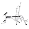 Multi Exercise Workout Bench – Adjustable Backrest, Arm Curl, Seat & Bar Support for Full Body Strength Training