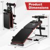 Multifunctional 4-Position Adjustable Sit-Up Workout Bench
