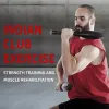 15LB Indian Club - Exercise Bat, Iron Club Bell for Strength Training and Muscle Rehabilitation