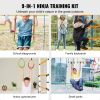 Ninja Warrior Obstacle Course for Kids | 2 x 50ft Slacklines