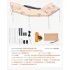 270 Degree Awning with Bulit-in LED Lights, 117 sq.ft Driver Side Vehicle Awning