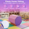 22.5" x 26" Octagon Tumbling Mat with Zippered Cover & Thick Foam