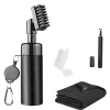3 In 1 Golf Club Cleaning Kit Golf Club Cleaner Brush with 5Oz Water Bottle Retractable Clip Groove Sharpener Golf Towel Gift for Golfers