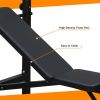 Olympic Weight Bench Press Set with Squat Rack for Home Gym
