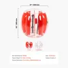 Durable PVC Inflatable Zorb Balls – 3FT Body Bumper Bubble Knocker Set for Kids & Adults