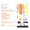 Pickleball Net Set – 22FT Regulation Size Portable System with Paddles, Balls, Wheels & Court Lines