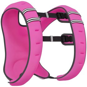 17.6 lbs Pink Weighted Vest with Pocket – Soft Running & Workout Vest