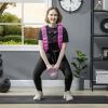 17.6 lbs Pink Weighted Vest with Pocket – Soft Running & Workout Vest