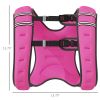 17.6 lbs Pink Weighted Vest with Pocket – Soft Running & Workout Vest