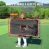 VEVOR 3.5x4.5 ft Baseball & Softball Rebounder Net