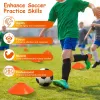 Portable Kids Soccer Goal Set – Complete Outdoor Training Kit with Ball, Pump, Cones, Ladder & Bag