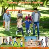 Portable Kids Soccer Goal Set – Complete Outdoor Training Kit with Ball, Pump, Cones, Ladder & Bag