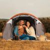 Pop Up Tent – Automatic Setup Waterproof Camping Tent with 4 Mosquito Net Windows + Carry Bag