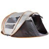 Pop Up Tent – Automatic Setup Waterproof Camping Tent with 4 Mosquito Net Windows + Carry Bag