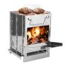 Portable Backpacking Silver Stove | Compact Camping & Hiking Cooker