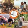 Portable Backpacking Silver Stove | Compact Camping & Hiking Cooker