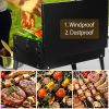 Portable Charcoal Suitcase Grill with Side Shelf – Foldable BBQ