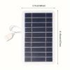 IAGREEA 2W Portable Solar Panel Charger – Lightweight 4 Pack for Travel, Mountaineering & Outdoor Activities